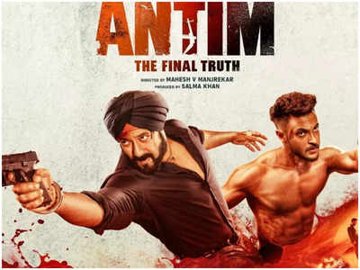 Antim: The Final Truth': Ahead of the trailer launch, the makers drop a face-off poster of Salman Khan and Aayush Sharma