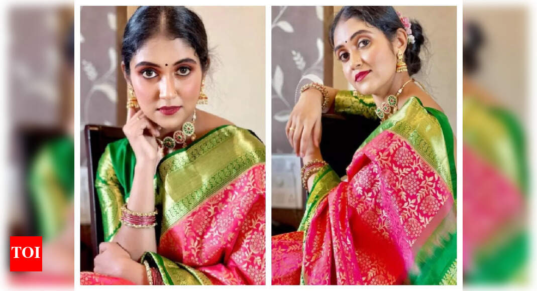 Rinku: Rinku Rajguru looks drop-dead gorgeous in this pink saree; See ...