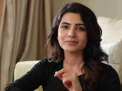 Samantha Ruth Prabhu in this white and black polka dot dress is a stunner. See pic