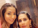 Mira Rajput, Miheeka Bajaj and others deck up to celebrate Karwa Chauth at Sunita Kapoor’s residence