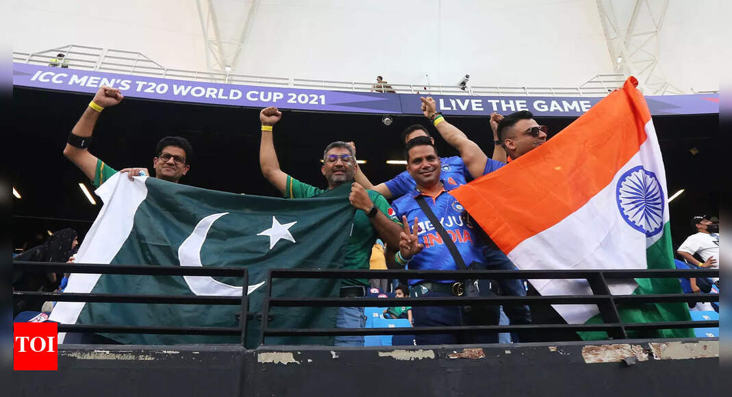 What it was like watching Ind-Pak match in Dubai | India News - Times ...