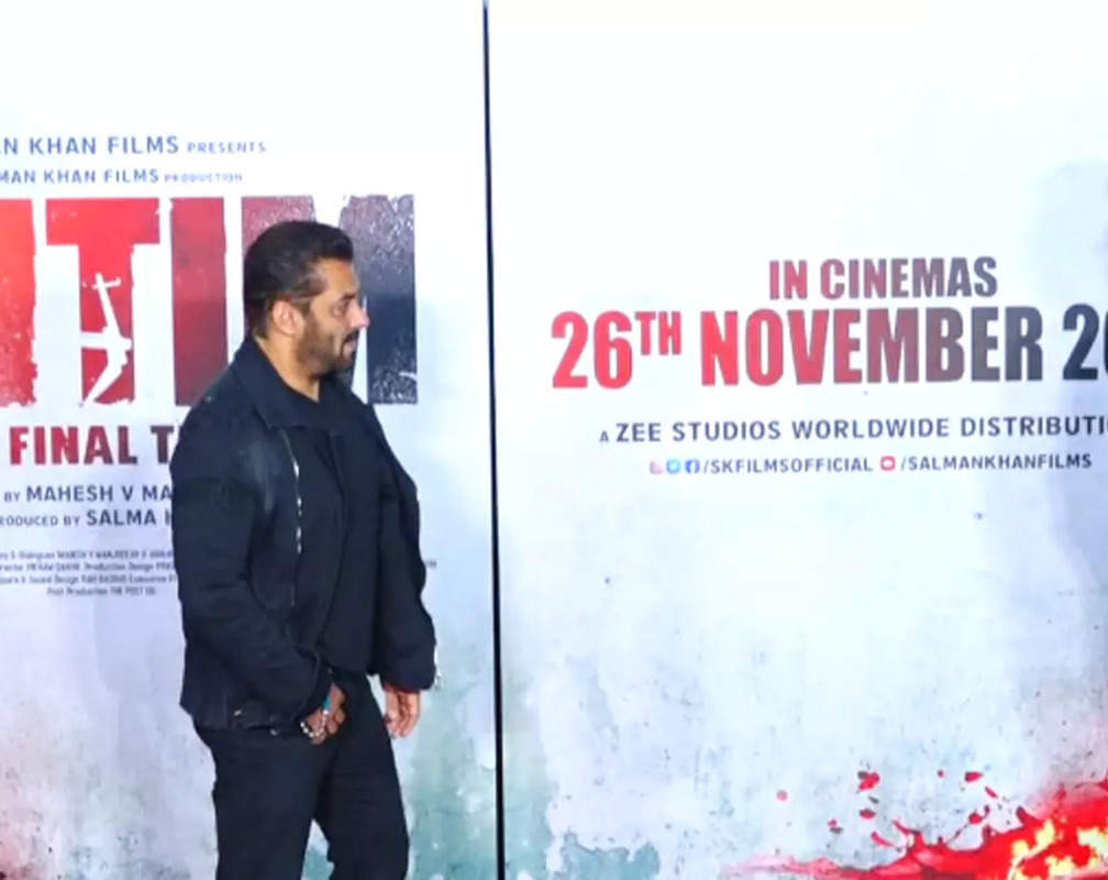 
Salman Khan, Aayush Sharma launch trailer of ‘Antim: The Final Truth’
