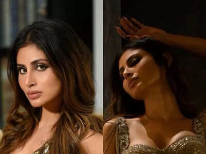 All the bling outfits rocked by Mouni Roy