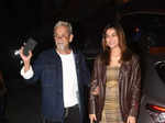 Salman Khan twins in black with rumoured GF Iulia Vantur and ex- GF Sangeeta Bijlani at Aayush Sharma’s birthday party