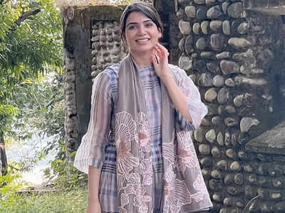 Samantha takes up painting after she returns from Char Dham Yatra