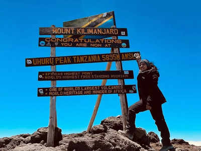 Nivetha Thomas goes on an expedition to Mount Kilimanjaro