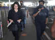 
In pics: 'Liger' director Puri Jagannadh and Charmme Kaur spotted at Mumbai airport
