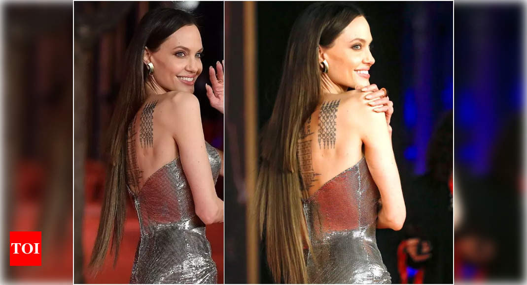 Beauty blunder? Angelina Jolie's unblended hair extensions