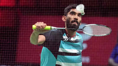 Srikanth's fight ends in agony at French Open, Satwik-Ashwini win