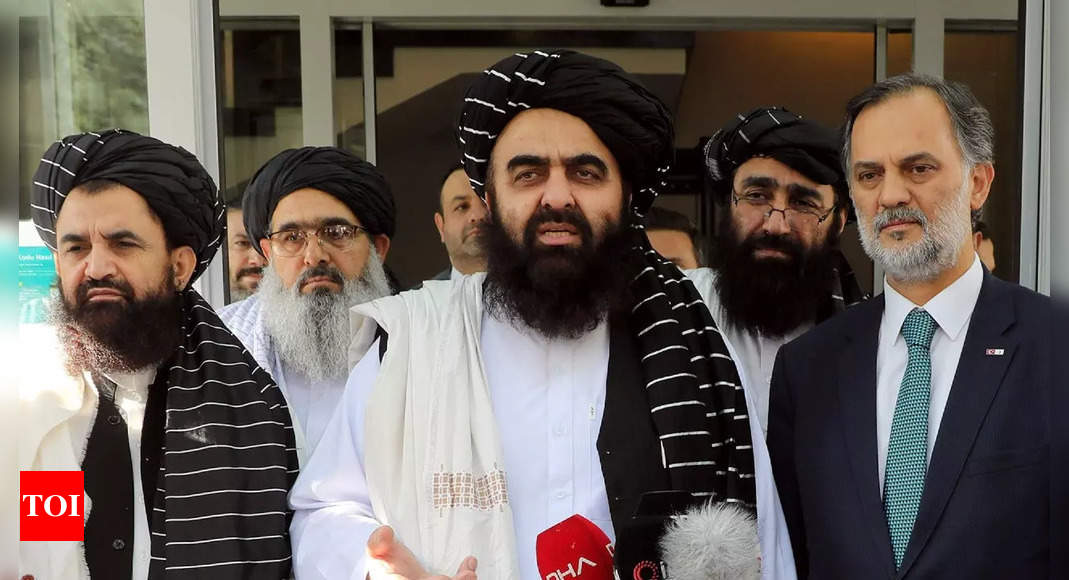 taliban: Taliban-appointed top diplomat, head of US Mission to Afghanistan meet in Qatar – Times of India