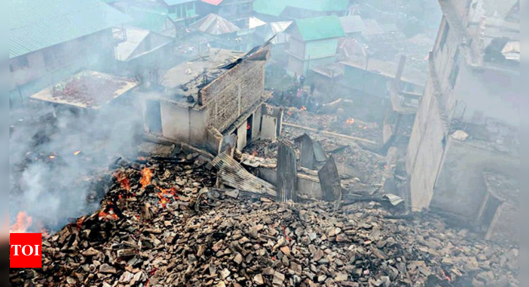 Himachal Pradesh: Fire razes 17 houses in Malana village | Shimla News ...