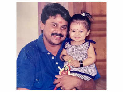 Meenakshi shares a throwback picture on dad Dileep’s birthday