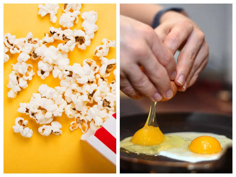 Egg coated popcorn recipe leaves netizens with a bad taste