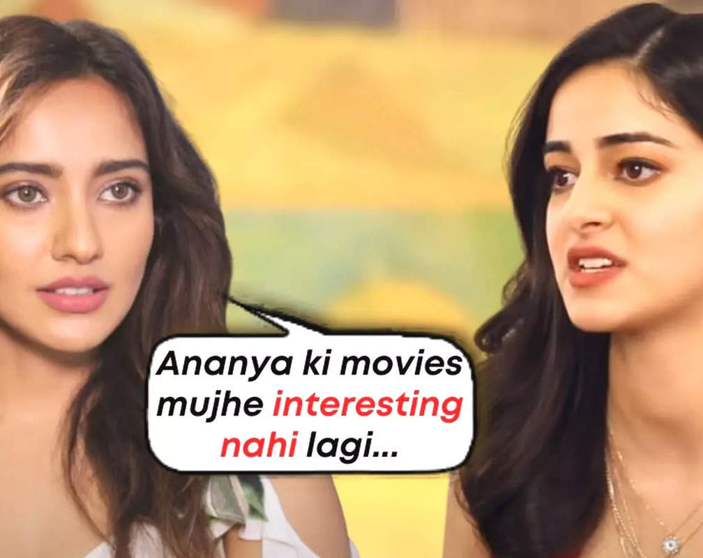 
Neha Sharma's shocking comment on Ananya Panday's movies
