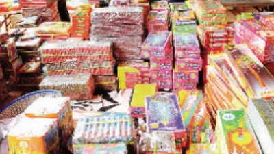 15 illegal firecracker stalls razed in Pune Municipal Corporation drive
