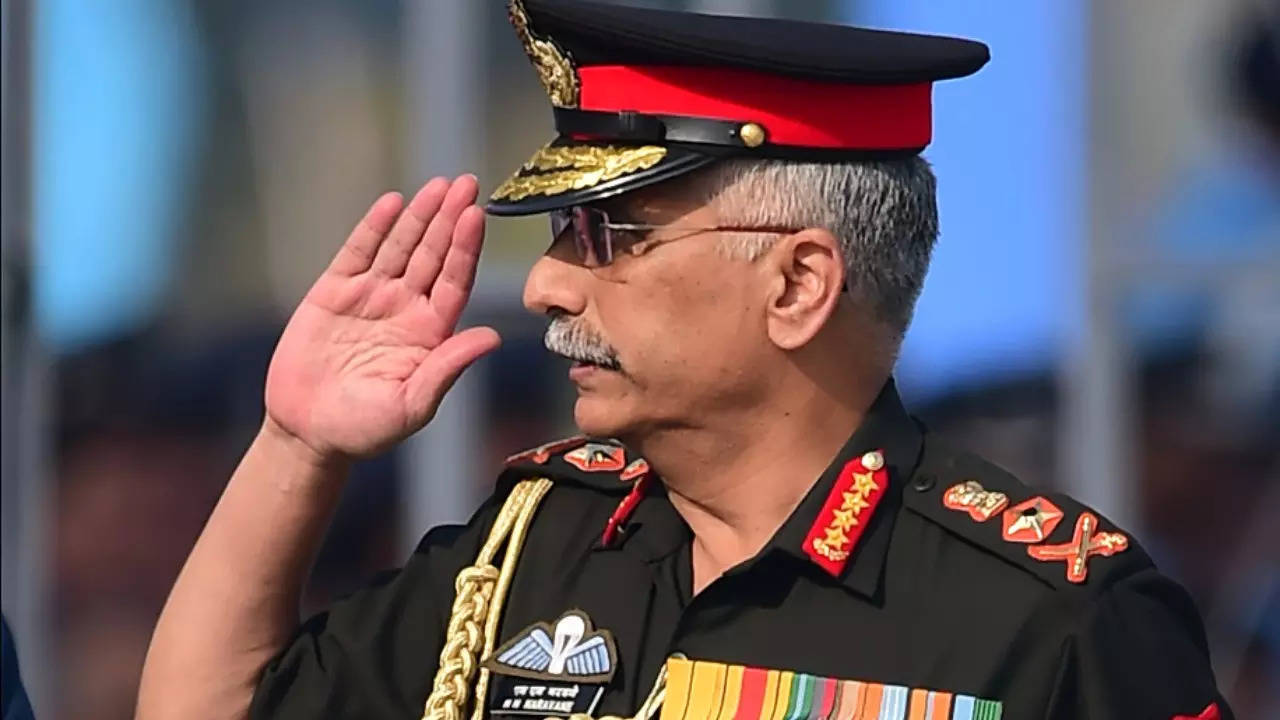 Army Chief Naravane dons new combat uniform during visit to