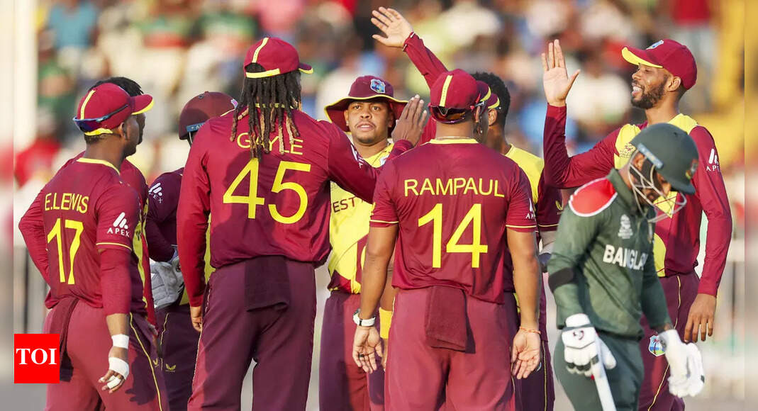 T20 WC LIVE: WI, Bangladesh face must-win situation