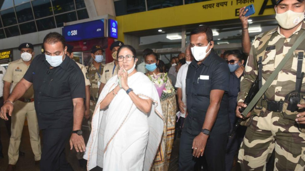 ​Photos of CM Mamata Banerjee’s 3 day tour in Goa ahead of election