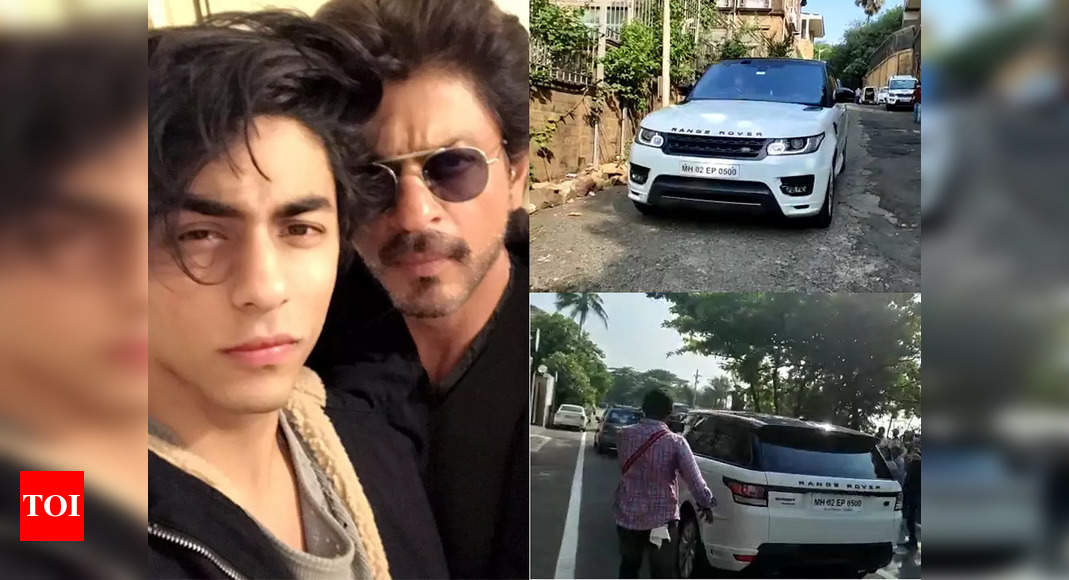 Shah Rukh Khan Rushes To Arthur Road Jail To Pick Up Son Aryan Khan ...