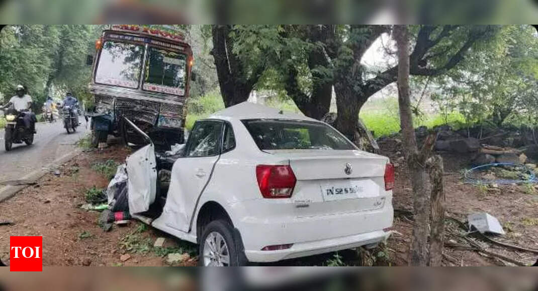 Three die in Tamil Nadu road accident | Coimbatore News - Times of India