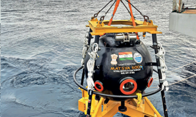 India's first manned ocean mission launched
