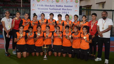 Hockey Haryana clinch 11th Hockey India Junior Women National Championship