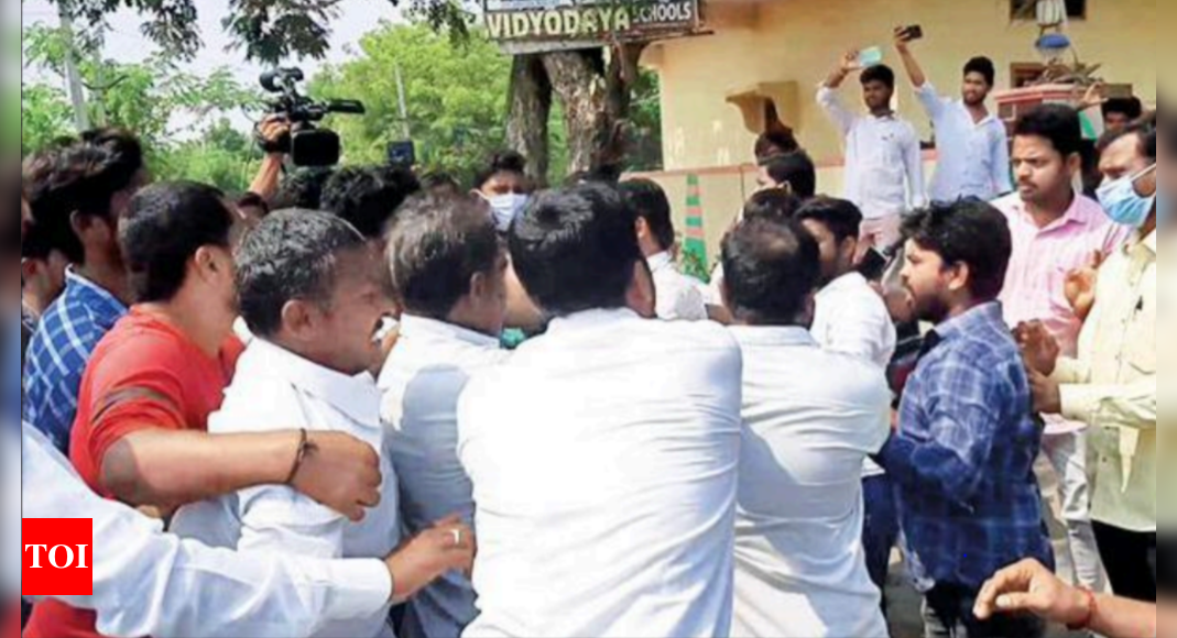 Telangana: TRS-BJP Skirmishes Turn Huzurabad A Battleground | Hyderabad ...