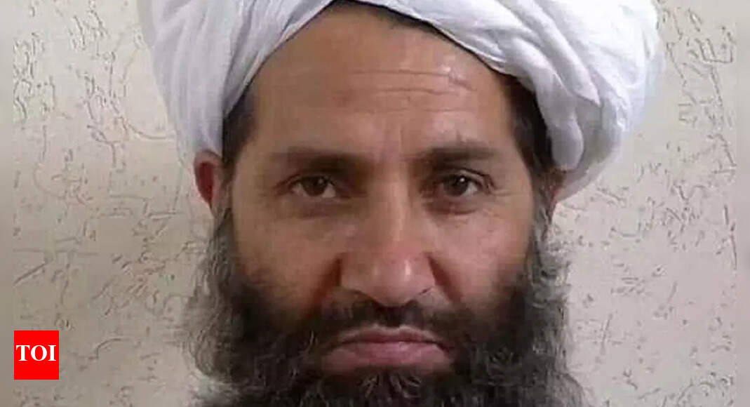 Taliban supreme leader makes first public appearance
