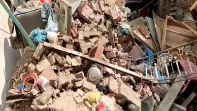 Delhi: House collapses near Kotwali area; 1 feared trapped