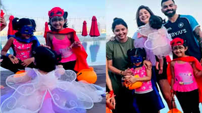 Happy Halloween! Anushka Sharma-Virat Kohli’s daughter Vamika as a cute little fairy is winning hearts