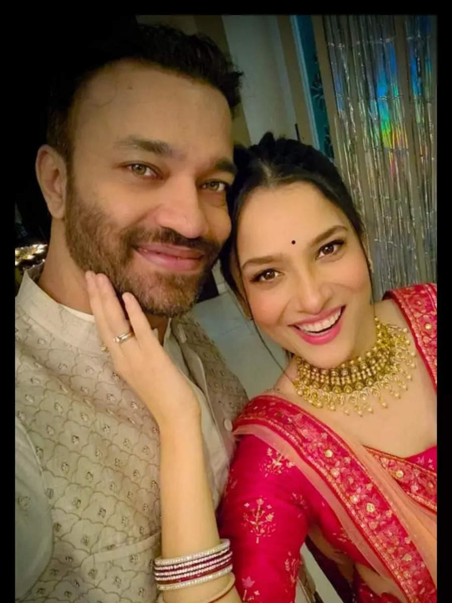 Romantic moments of Ankita Lokhande and Vicky Jain | Times of India