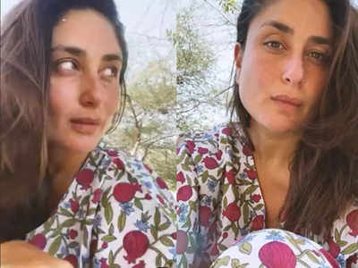 Kareena Kapoor Khan’s ‘Kaftan series’ continues as she enjoys a sunny ...