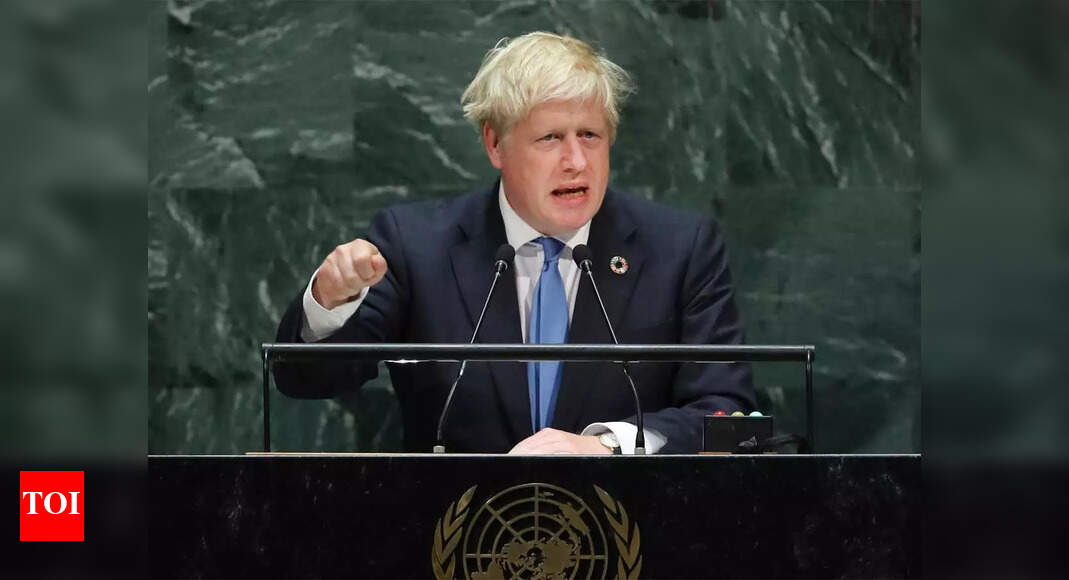 UK’s Johnson warns on COP26: ‘If Glasgow fails, the whole thing fails’