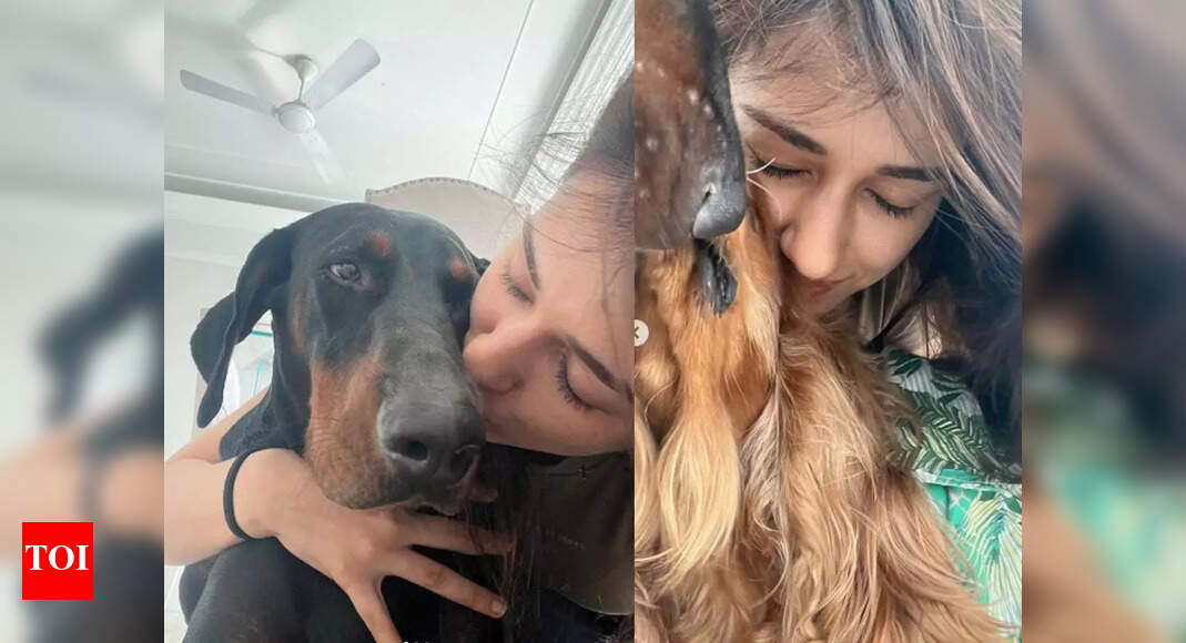Disha channels pet love in an adorable post