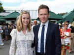 Eoin Morgan and Tara Ridgway