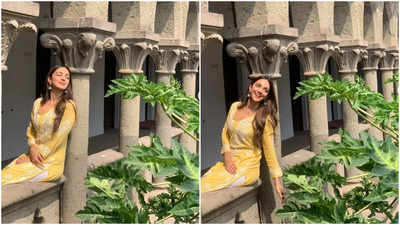 Kiara Advani is a bundle of sunshine, while she flashes one of her widest smiles