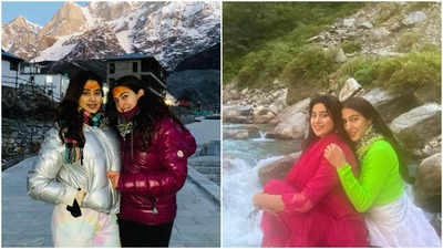 Sara Ali Khan shares a bundle of memories from her Kedarnath trip with Janhvi Kapoor