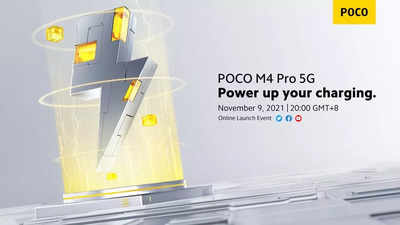 Poco M4 Pro 5G global launch on November 9, teased to come with 33watt fast charging