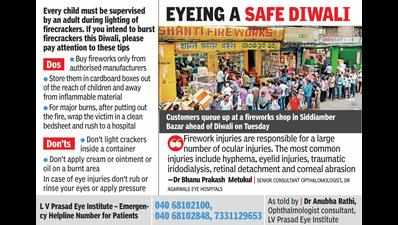 Hyderabad: Civic body, police teams to act tough against violators of firecracker norms