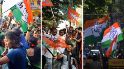 Bypoll battle: TMC sweeps Bengal, BJP+ Assam, Congress Himachal