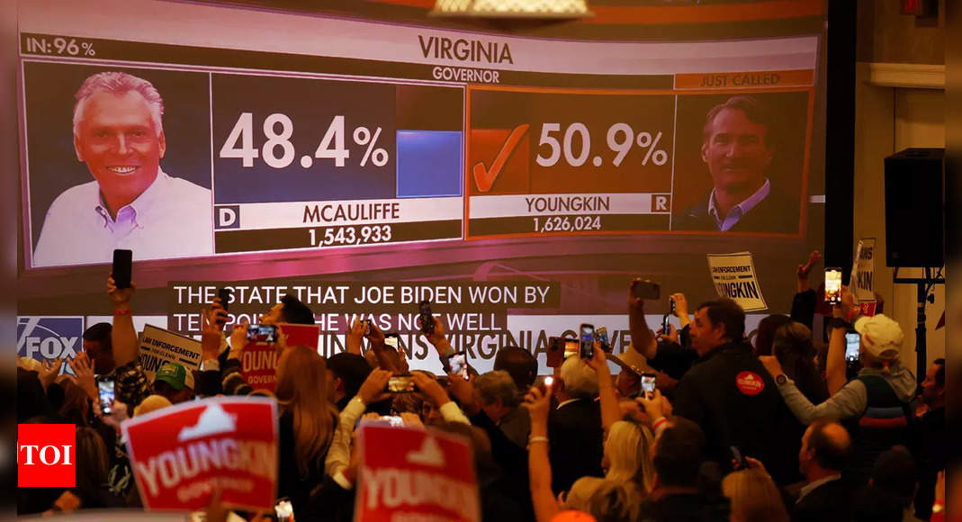 Glenn Youngkin wins Virginia governor's race, jolting Democrats