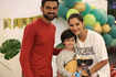 Sania Mirza, Shoaib Malik share adorable photos from son Izhaan's birthday