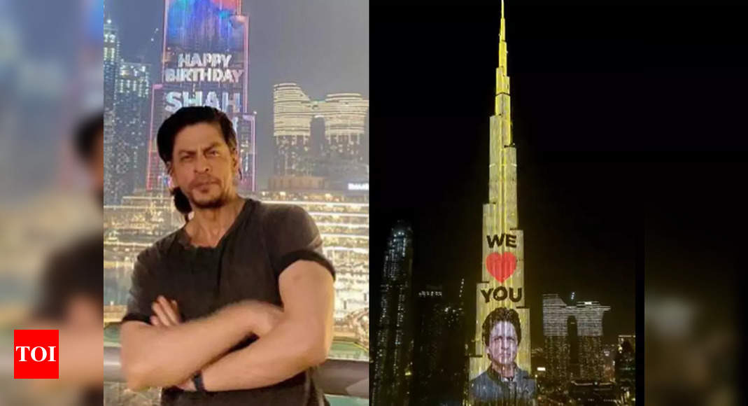 Shah Rukh Khan Turns 56: Dubai's Burj Khalifa Lights Up To Celebrate ...