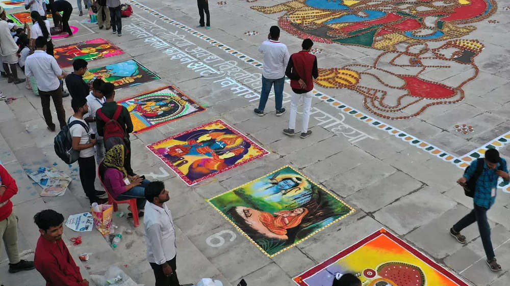 Ayodhya's glittering Diwali: Photos of preparations at Saryu Ghat