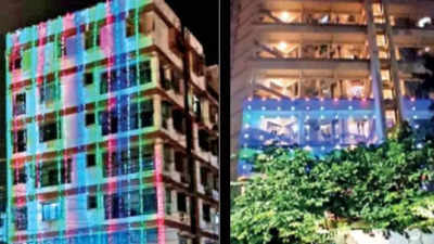 High-rises in Kolkata plan a green Diwali with rangoli, light-sound show
