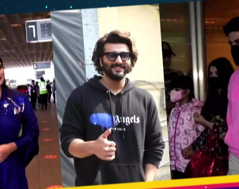 
Abhishek Bachchan and Aishwarya Rai Bachchan to Arjun Kapoor, celebs spotted in Mumbai
