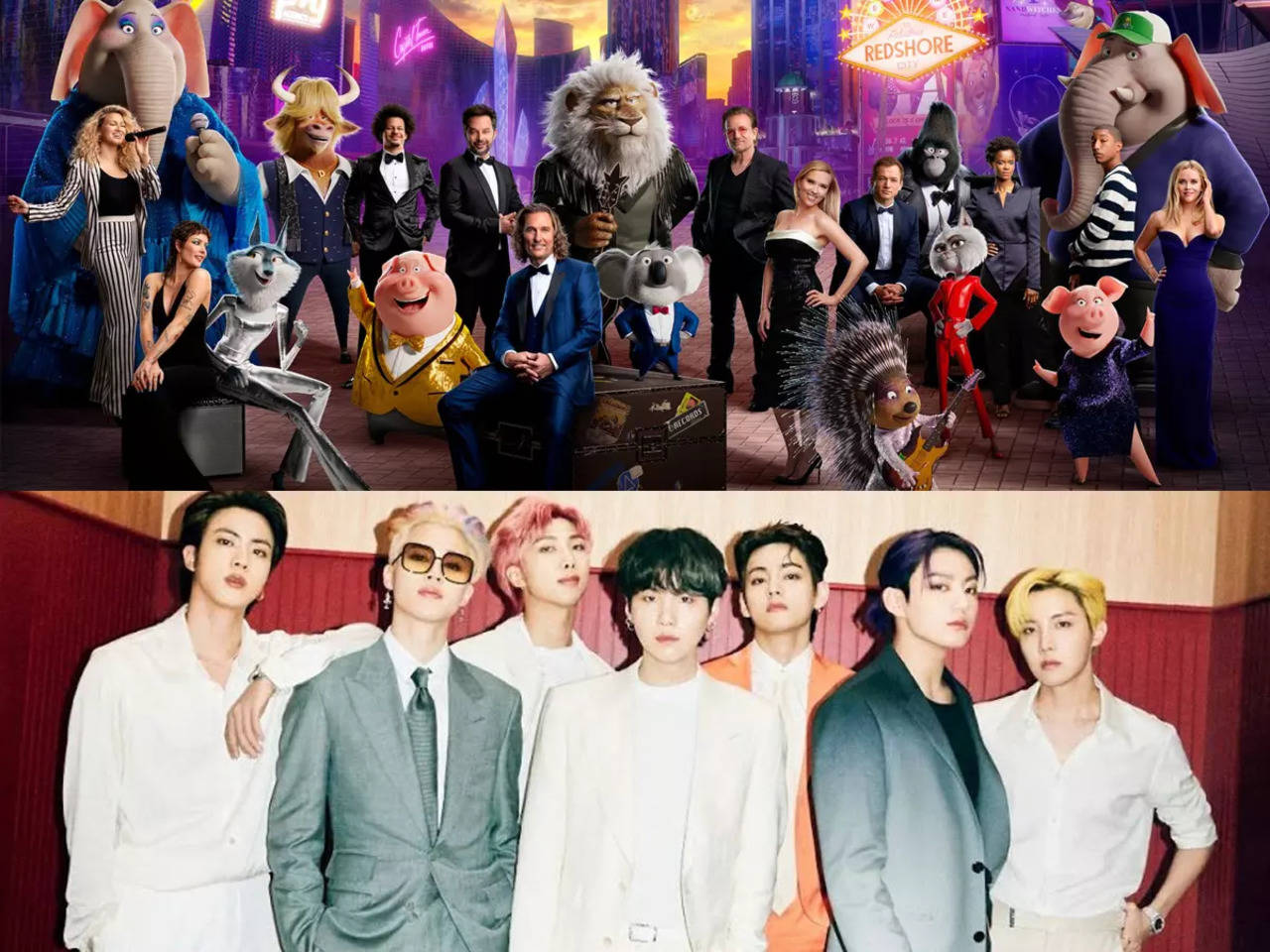 'Sing 2': BTS song to feature in animated musical along with tracks by  Taylor Swift, Billie Eilish, Drake and others | K-pop Movie News - Times of  India