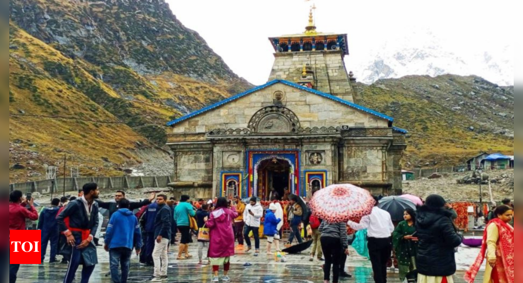 PM Modi to visit Kedarnath temple today | India News - Times of India