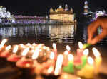 Devotees visit Golden Temple on Bandi Chhor Divas and Diwali