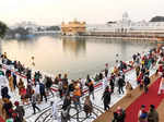 Devotees visit Golden Temple on Bandi Chhor Divas and Diwali